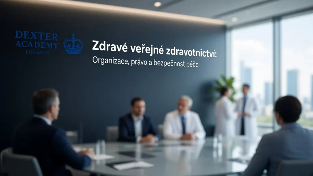 Zdravé veřejné zdravotnictví: Organizace, právo a bezpečnost péče